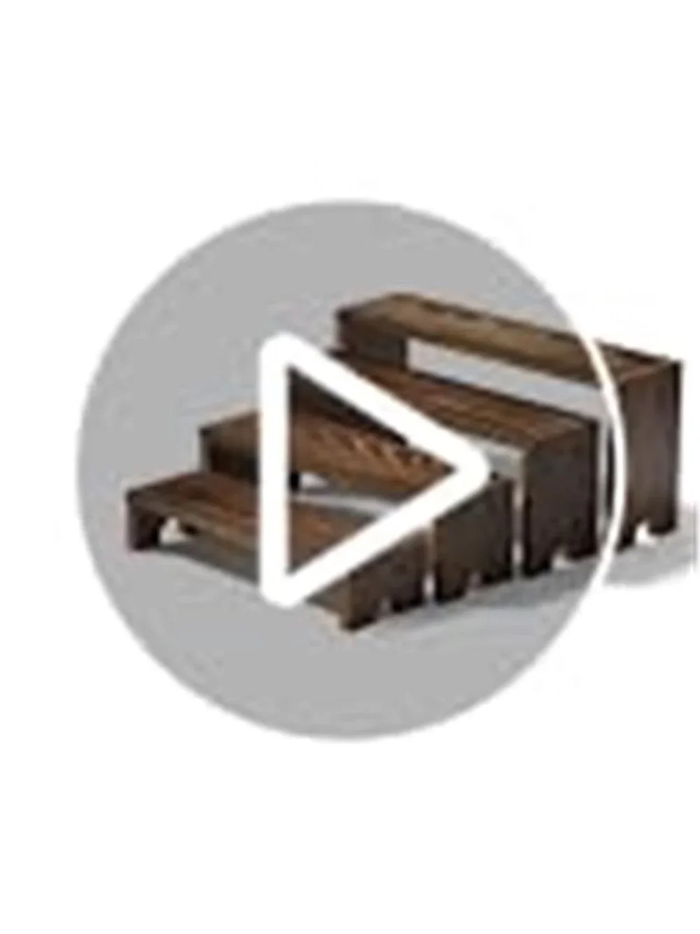 2 Set Wooden Tiered Risers Display Stands for Vendor Events,Stackable Wood Riser